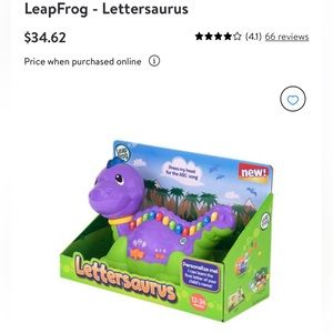 LeapFrog Lettersaurus EUC